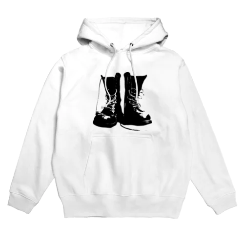 レースアップブーツ Hoodie