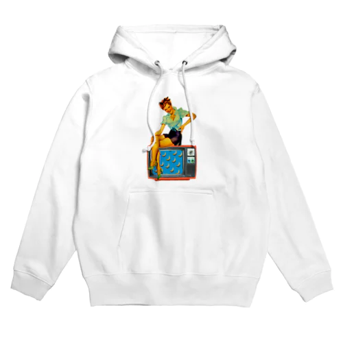 テレビな女 Hoodie