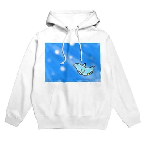 泳ぐ、ぺんぎんくん Hoodie