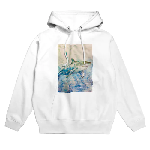 サメ Hoodie