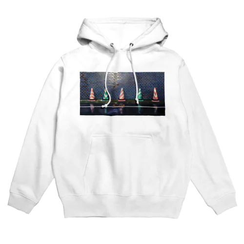 カラーコーン・雨のスーパーファイヴ Hoodie