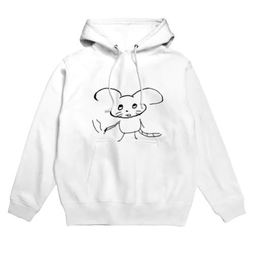 惚けたネズミ  Hoodie