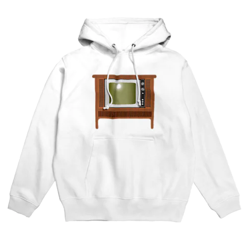 レトロな昭和のオーディオテレビのイラスト 脚付き  Hoodie