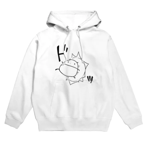 アクティブに限界突破するパンダ Hoodie