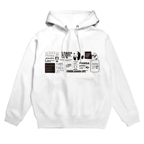 ロゴロゴ　パンダ Hoodie