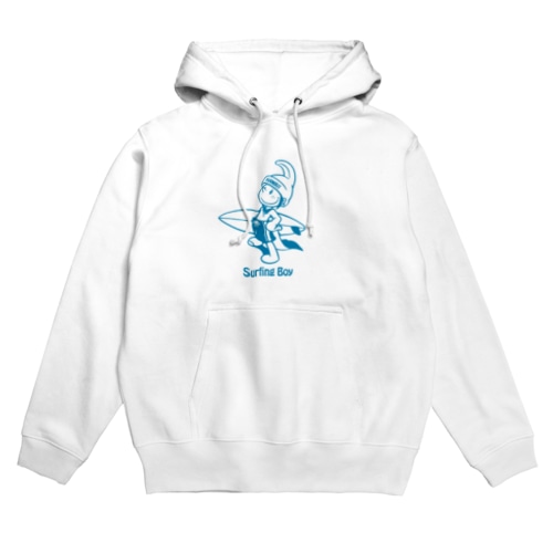 Surfing Boy メインロゴ Hoodie