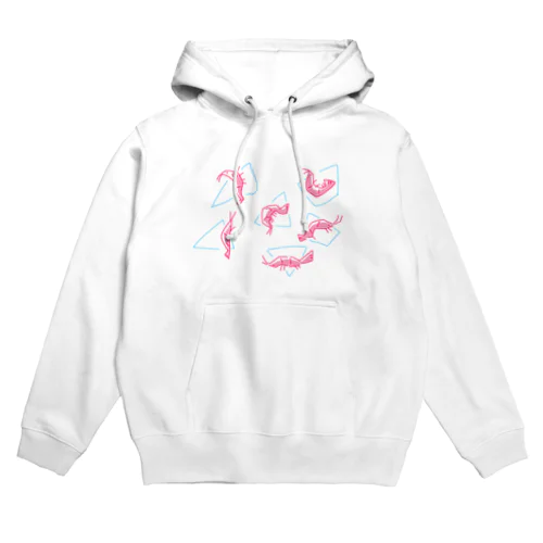 主張するえび Hoodie