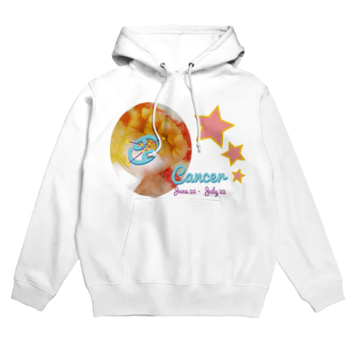 Cancer-かに座-ハッピーベイビーハンズ- Hoodie