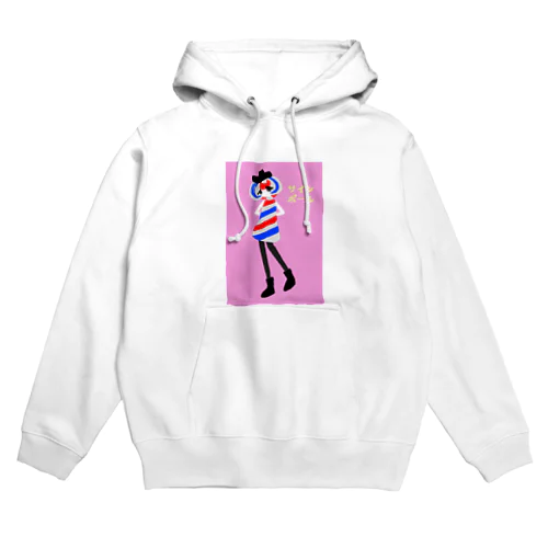 サインポールちゃん3 Hoodie