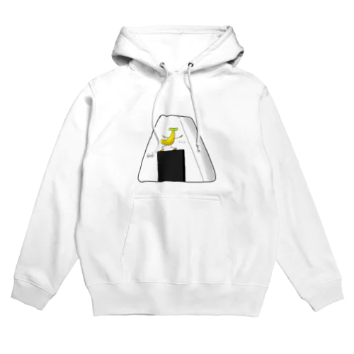 おにぎりに登るバナナ Hoodie