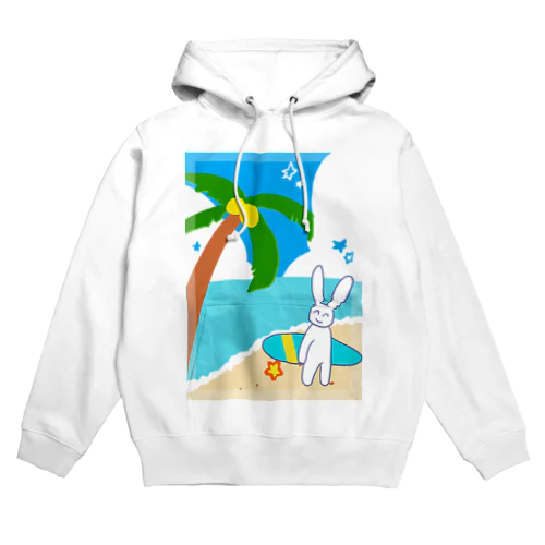 夏うさぎ Hoodie