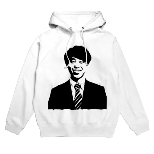 茂木アパ夫（モノクロver） Hoodie