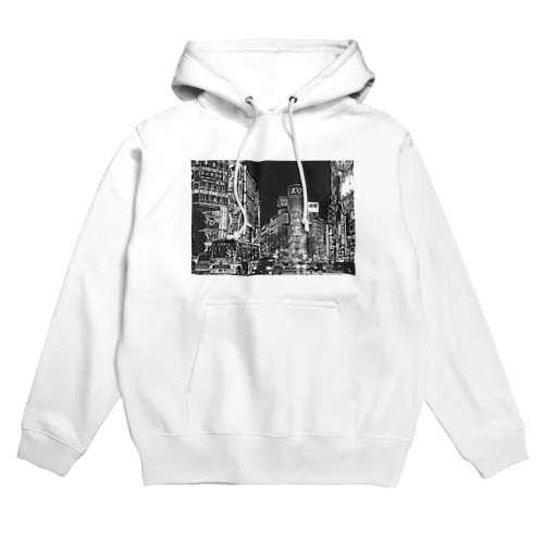 モノクロ東京 Hoodie