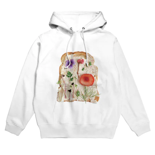 押し花トースト Hoodie