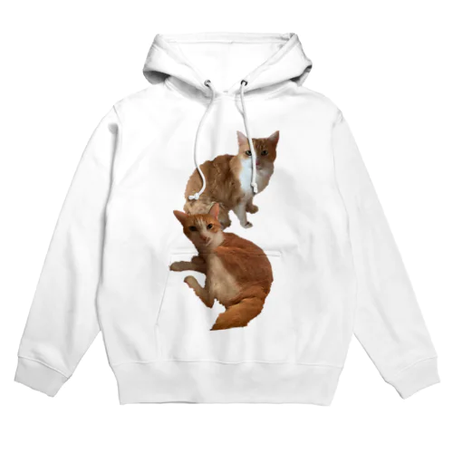 ムムさん&メメちゃん 兄妹（ど真ん中） Hoodie