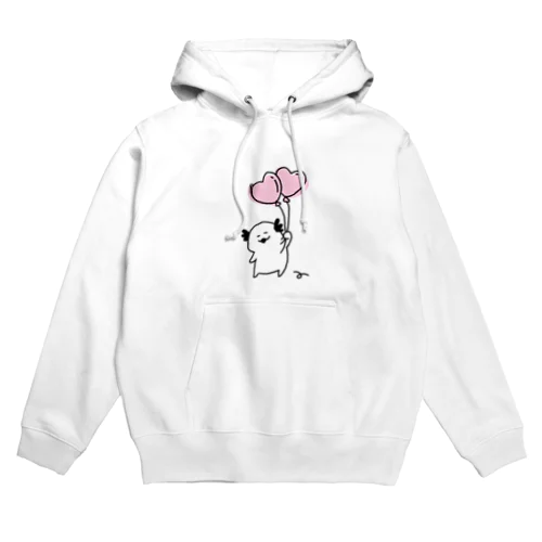 ちびうぱと風船(color) Hoodie