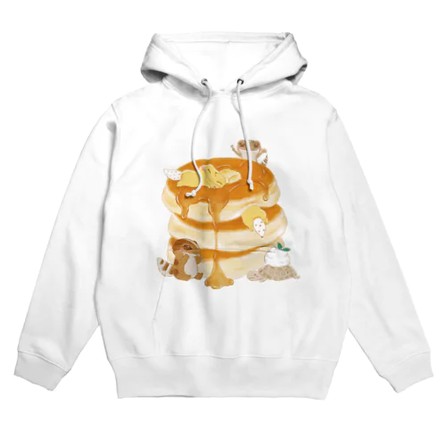 Pancake party きらきらレオパふれんず kirakira leopa Hoodie