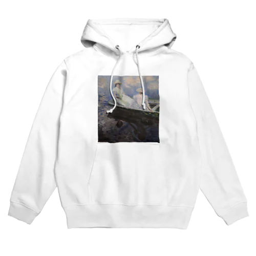 クロード・モネの『舟遊び』 Hoodie