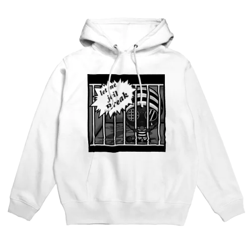 prison Tシャツ白黒 Hoodie