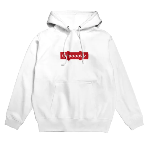 Groooovy - JB Pickup box logo パーカー