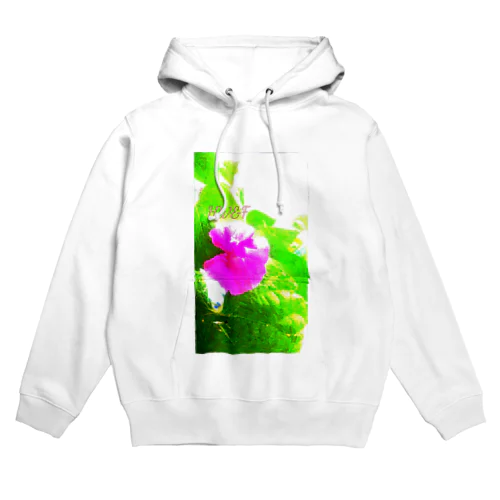 HW&Fと朝顔の花 Hoodie