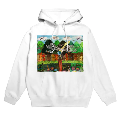 いろいろな色のとんぼ Hoodie