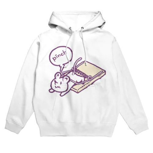 大ピンチなネズミ Hoodie