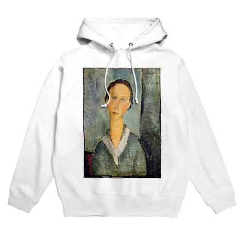 【世界の名画】アメデオ・モディリアーニ『Girl in a Sailor's Blouse』 Hoodie