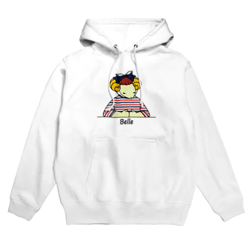 トリコロールベル Hoodie