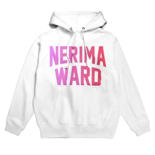 練馬区 NERIMA WARD ロゴピンク　 Hoodie