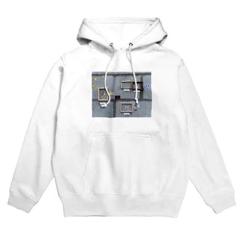 ベルギー　ブリュッセルの壁 Hoodie