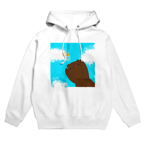 ハチとクマ（濃） Hoodie