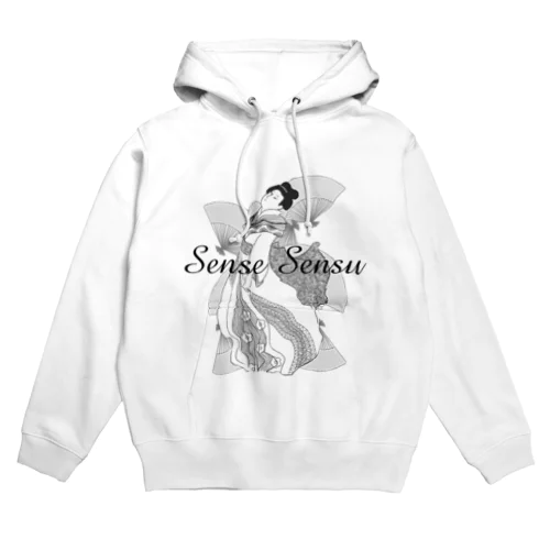 SenseSensu 文字入り Hoodie