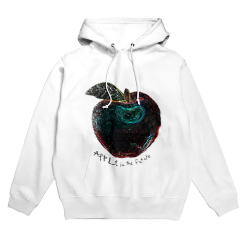 Apple in the future (white Background Ver) Hoodie