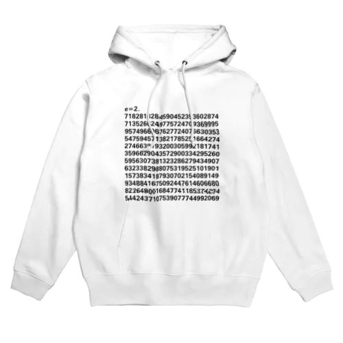 ネイピア数 Hoodie