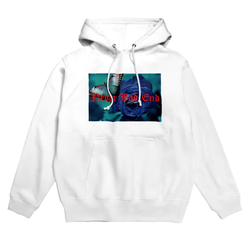 a blue butterfly Hoodie