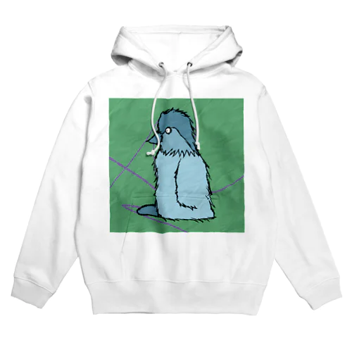 ペンギンさん 背景カラー Hoodie