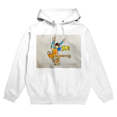 横たわる妻に横たわる息子 Hoodie