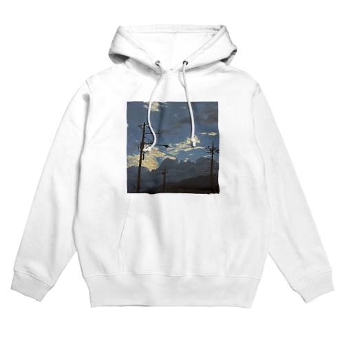cloud electroforming Hoodie