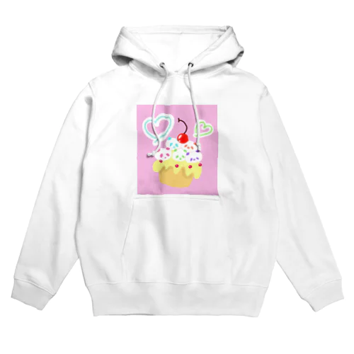 パンダカップケーキ Hoodie