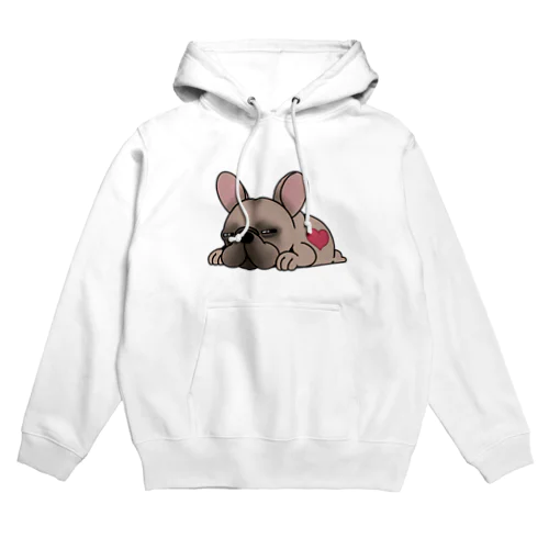 ふて寝のフレブル Hoodie