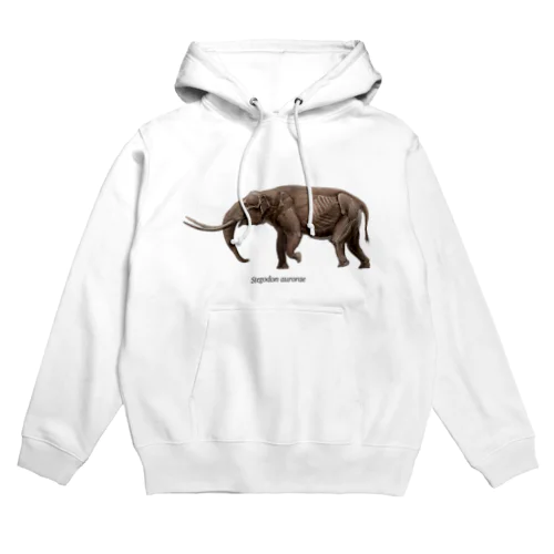 透けてるアケボノゾウ（Stegodon aurorae） Hoodie