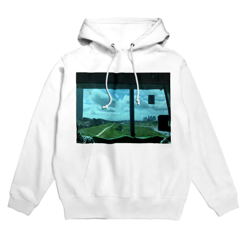 車窓からの景色(二子玉) Hoodie