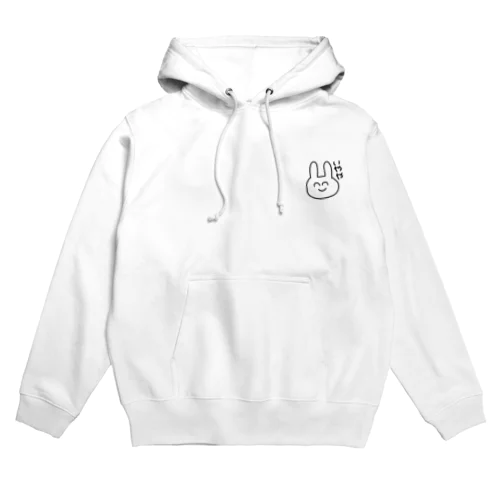 人生が嫌になったうさぎ Hoodie