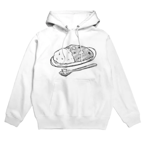 カレーとカレー脳 Hoodie