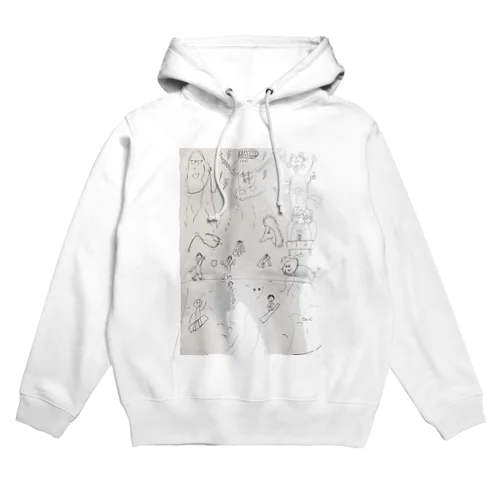 絵下手友達 Hoodie