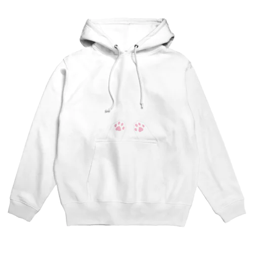 白猫のおてて Hoodie