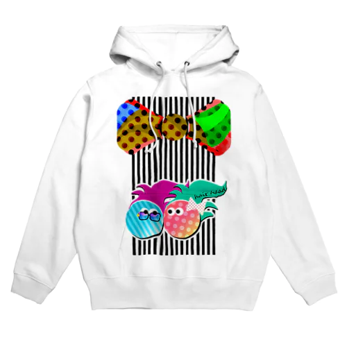 ヘアーヘッド君BIGリボン Hoodie