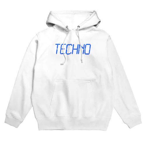 Techno  パーカー