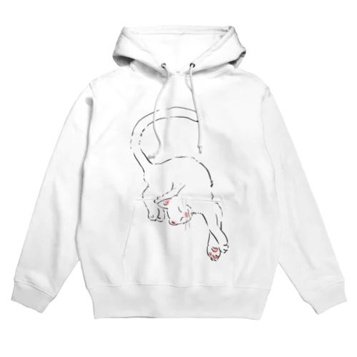 くつろぐ猫 Hoodie